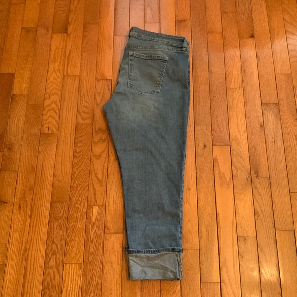Gap Straight Cuff Jeans (Blue)